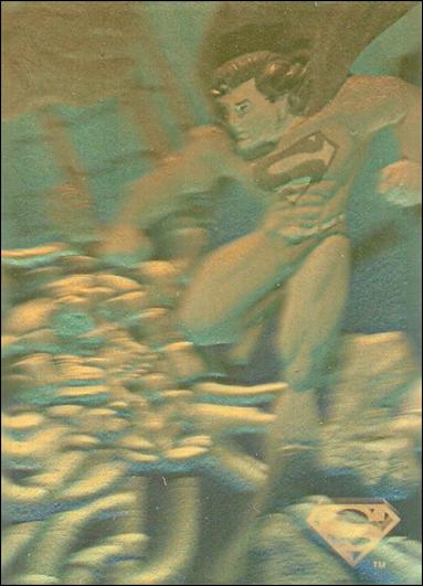 Superman Holo Series (Gold Hologram Parallel Base Set) card 42 S.T.A.R. Rules! 