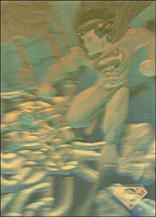 Superman Holo Series (Gold Hologram Parallel Base Set) card 42 S.T.A.R. Rules! 