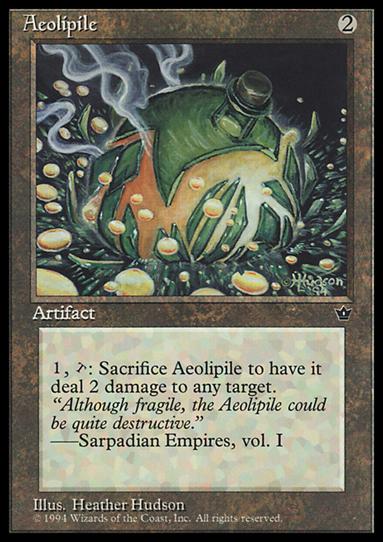 Magic the Gathering: Fallen Empires (Base Set) card 81 Aeolipile