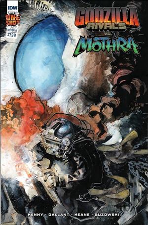 Godzilla Rivals vs Mothra issue One Shot-B Jeffrey Veregge 1:10 Cover