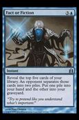 Magic the Gathering: Commander (Base Set) card 45 Fact or Fiction