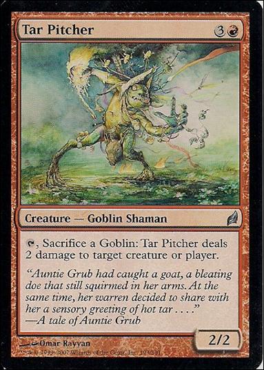Magic the Gathering: Lorwyn (Base Set) card 193 Tar Pitcher
