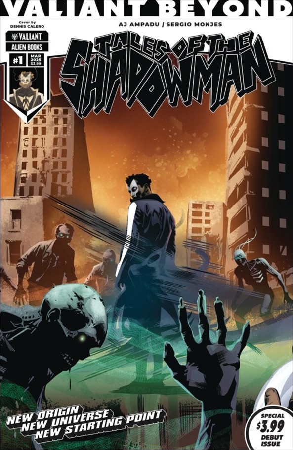 Valiant Beyond: Tales of the Shadowman issue 1-C Dennis Calero Cover