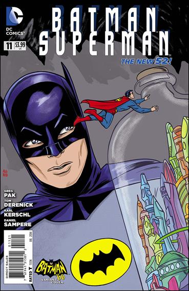 Batman/Superman (2013) issue 11-D Michael Allred 1:25 Batman '66 Cover