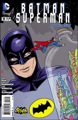 Batman/Superman (2013) issue 11-D Michael Allred 1:25 Batman '66 Cover