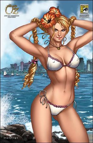 Grimm Fairy Tales Presents Oz: Age of Darkness issue One Shot-E Richard Ortiz SDCC 2014 Cover 1/500