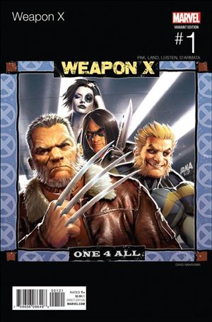 Weapon X (2017) issue 1-B David Nakayama Hip Hop Cover