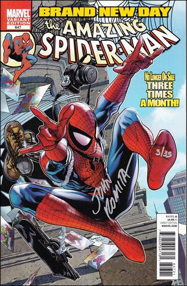 Amazing Spider-Man (1963) issue 647-C DF McNiven Cover (Signed by John Romita) 1/35