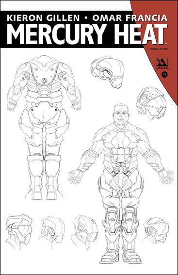 Mercury Heat issue 3-E Designs Cover 1:3