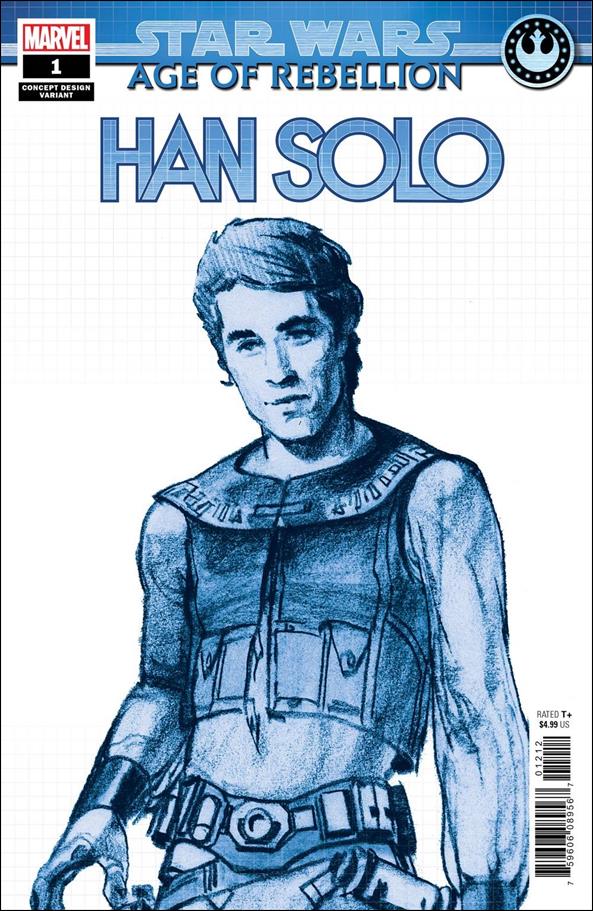 Star Wars: Age of Rebellion - Han Solo issue 1-C Chris Sprouse Concept Cover