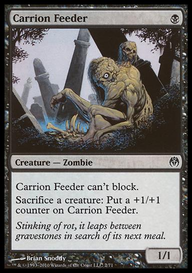 Magic the Gathering: Duel Decks: Phyrexia vs. the Coalition (Base Set) card 2 Carrion Feeder