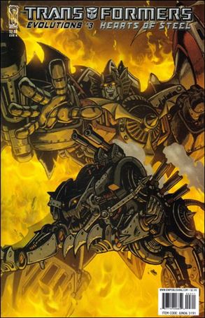 Transformers: Evolutions issue 3 Standard Cover
