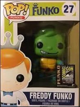 Pop! Funko - Freddy Funko figure 26-D Freddy Funko (TMNT Leonardo) SDCC