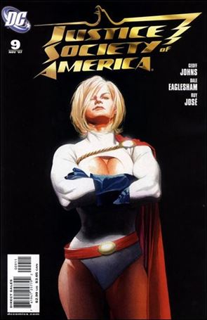 Justice Society of America (2007) issue 9 Alex Ross Cover
