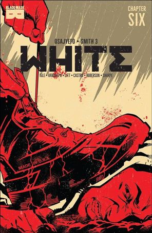 White (2021) issue 6-B Second Printing Cover