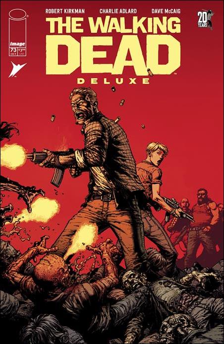 Walking Dead Deluxe issue 73 David Finch Cover