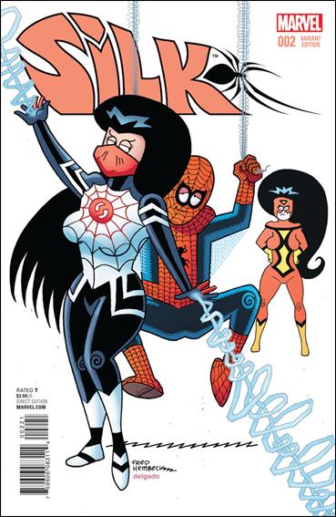 Silk (2016) issue 2-B Fred Hembeck 1:10 Cover