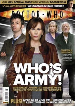Doctor Who Magazine issue 398 Catherine Tate Cover