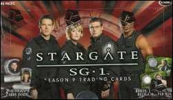 Stargate SG-1: Season 9 card 1 Sealed Box