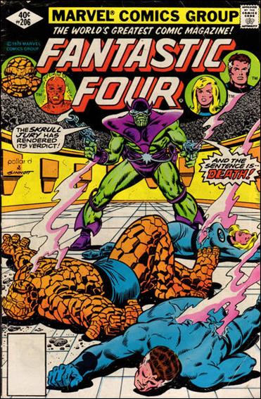 Fantastic Four (1961) issue 206-B Whitman Cover