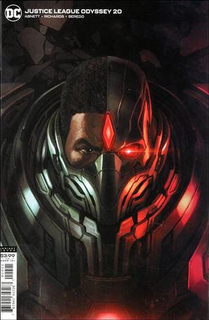 Justice League Odyssey issue 20-B Skan Cover