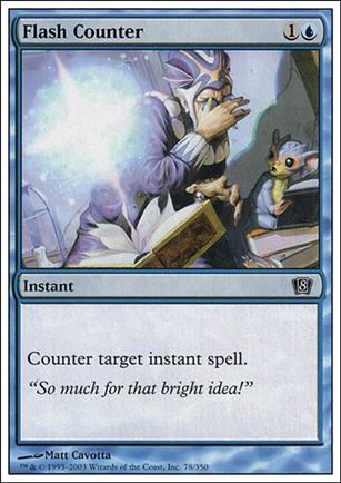 Magic the Gathering: 8th Edition (Base Set) card 78 Flash Counter