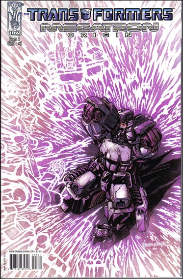 Transformers: Megatron Origin issue 3 Alex Milne Standard Cover