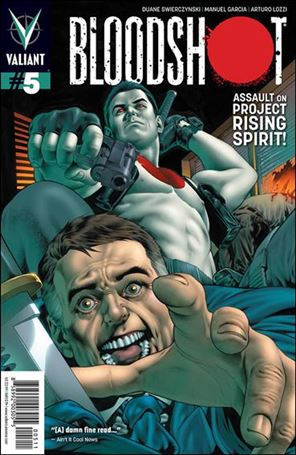 Bloodshot (2012) issue 5 Arturo Lozzi Cover