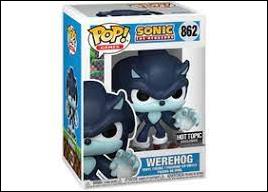 POP! Games figure 862 Werehog (Hot Topic Exclusive)