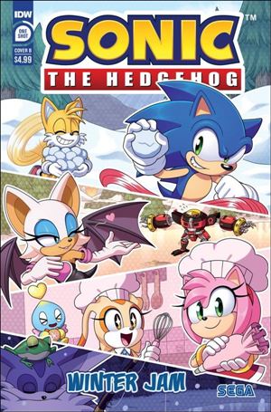 Sonic the Hedgehog: Winter Jam issue 1-B Abigail Oz Cover