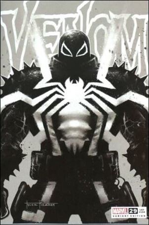 Venom (2018) issue 29-P Tyler Kirkham Street Level Hero Cover