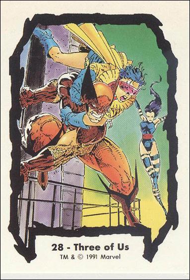 Jim Lee Series II (Base Set) card 28 Three of Us