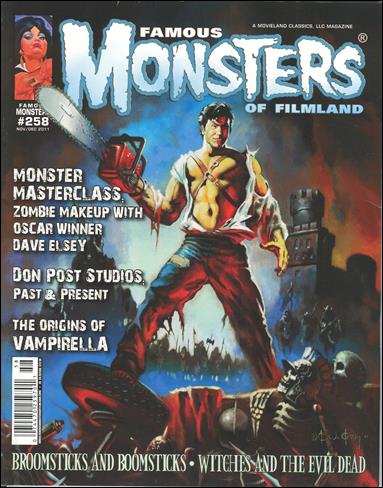 Famous Monsters of Filmland issue 258-B Evil Dead Newsstand Cover