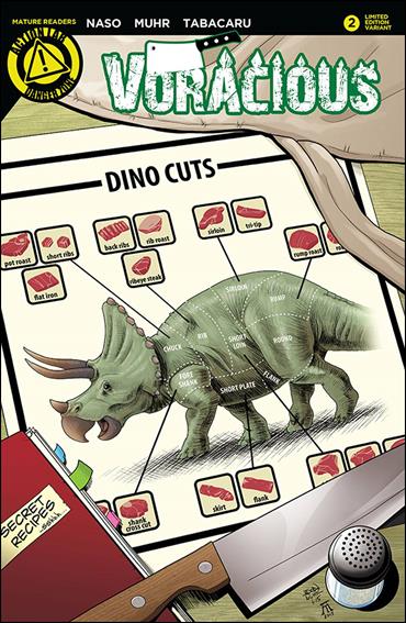 Voracious issue 2-B Meat Chart Cover 1/1500