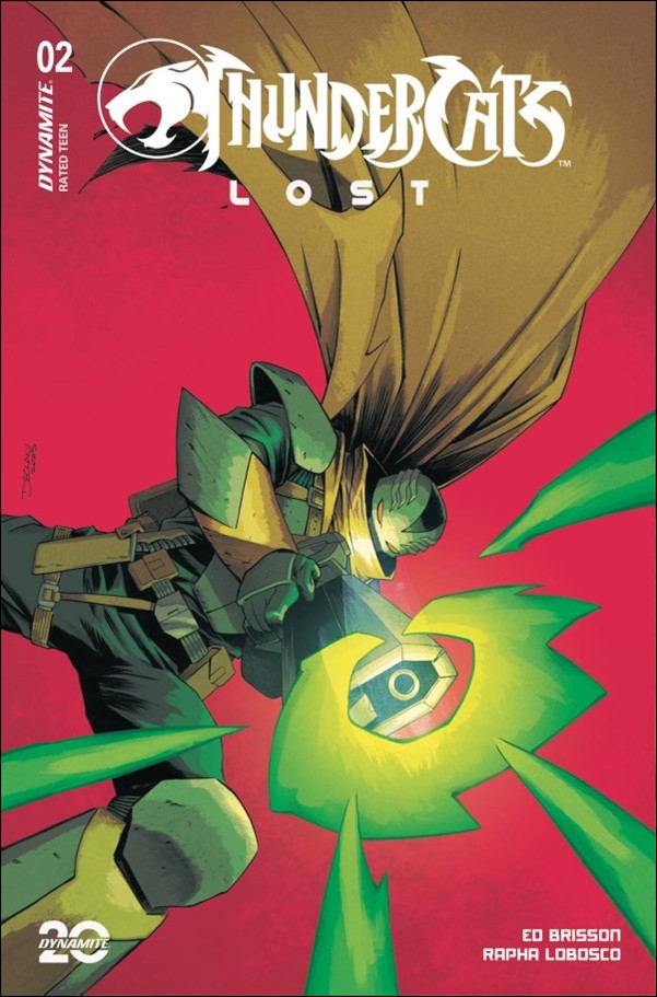Thundercats: Lost issue 2-F Declan Shalvey Foil Cover