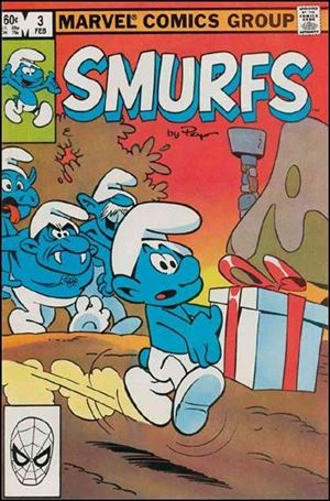Smurfs (1982) issue 3-B Star Wars Back Cover Ad (2nd Printing)