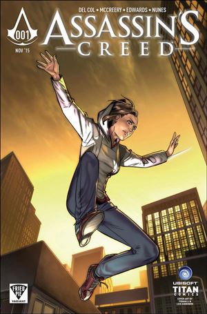 Assassin's Creed issue 1-G Yishan Li Fried Pie Cover