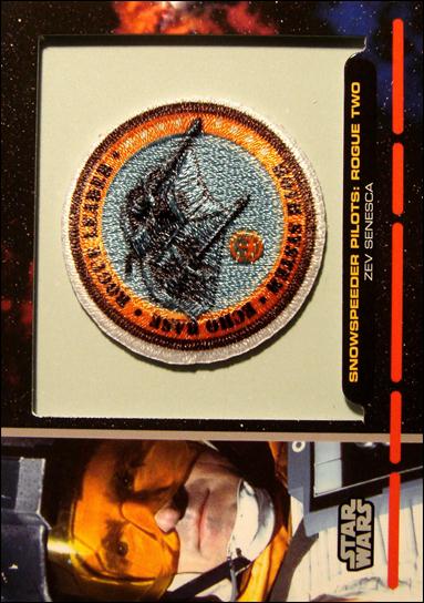 Star Wars Galactic Files (Patch Subset) card PR-18 Snowspeeder Pilots: Rogue Two Zev Senesca