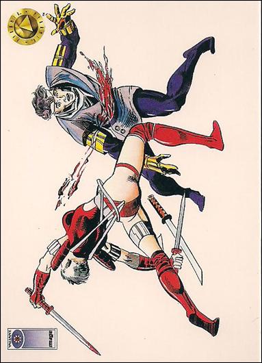 Deathmate (Base Set) card 50 Ninjak Falls