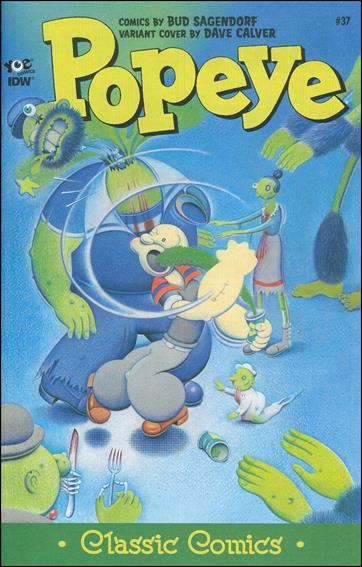 Classic Popeye issue 37-B Dave Calver 1:10 Cover