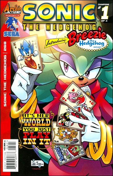 Sonic the Hedgehog (1993) issue 268-B Jonathan Gray Cover