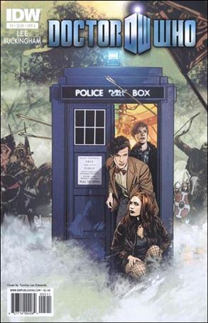 Doctor Who (2011) issue 5 Tommy Lee Edwards Cover