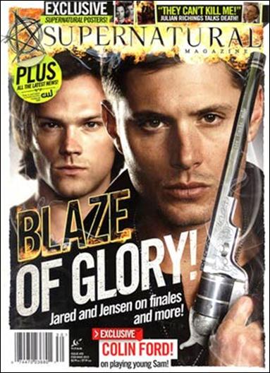Supernatural Official Magazine issue 30 Newsstand Cover
