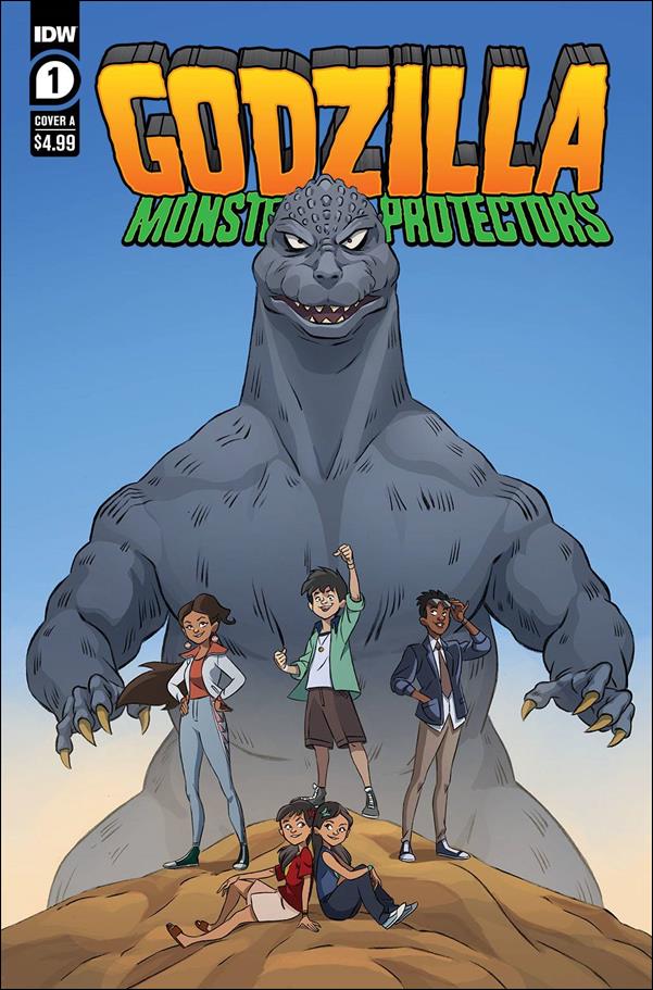 Godzilla: Monsters & Protectors issue 1 Dan Schoening Cover