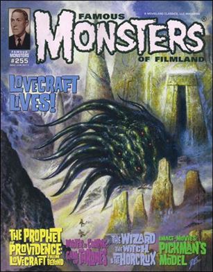 Famous Monsters of Filmland issue 255 Lovecraft Diamond Cover