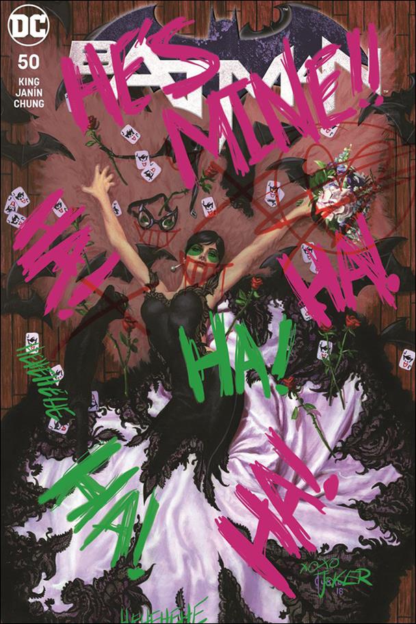 Batman (2016) issue 50-UM Joe Jusko Midtown Comics Graffiti Cover