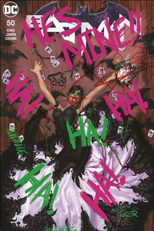 Batman (2016) issue 50-UM Joe Jusko Midtown Comics Graffiti Cover