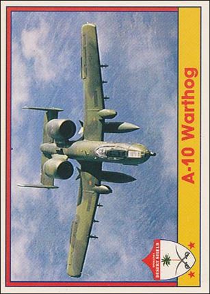 Operation Desert Shield (Base Set) card 89 A-10 Warthog