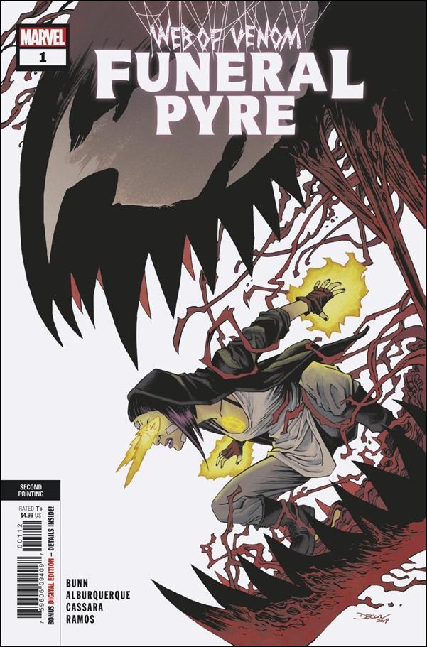 Web of Venom: Funeral Pyre issue 1-C White Cover (2nd Printing)