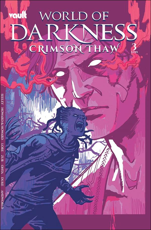 World of Darkness: Crimson Thaw issue 3-B Josh Hixson Cover